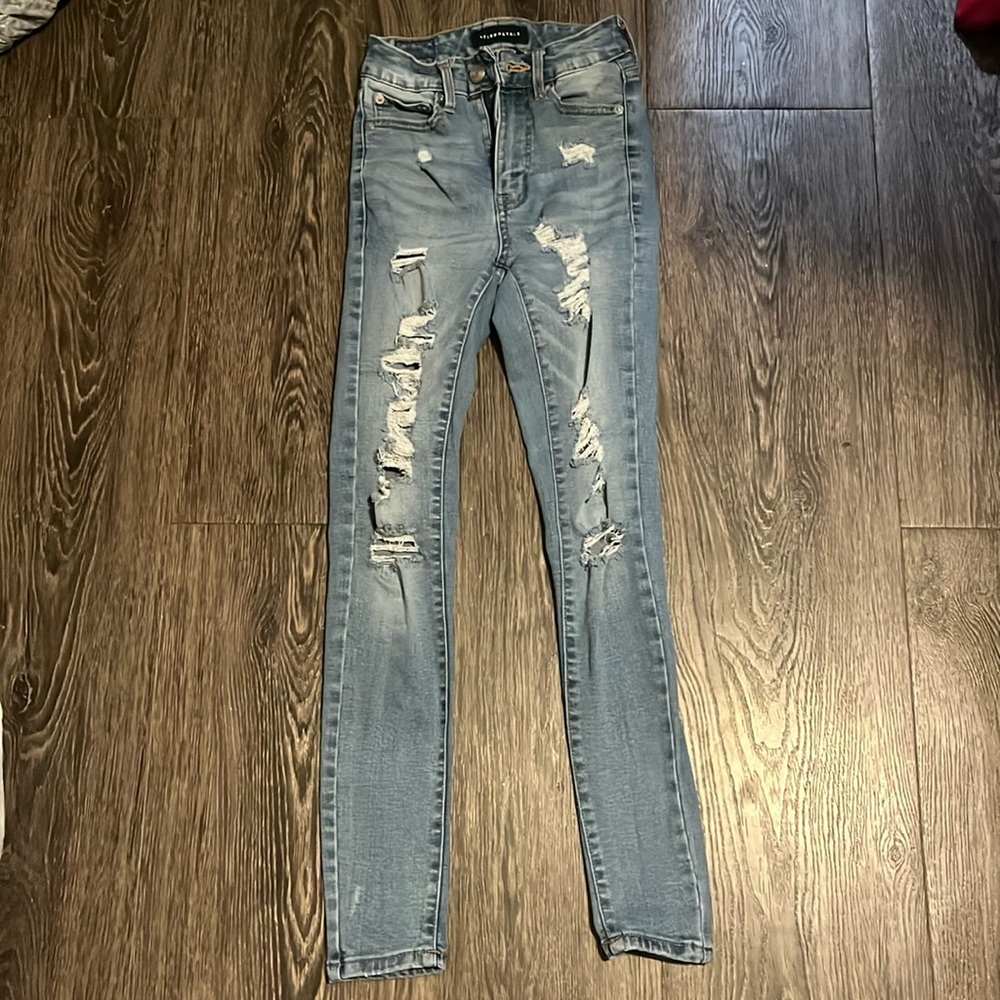 Aeropostale ripped jeans